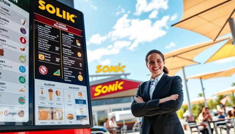 Sonic Allergen Menu