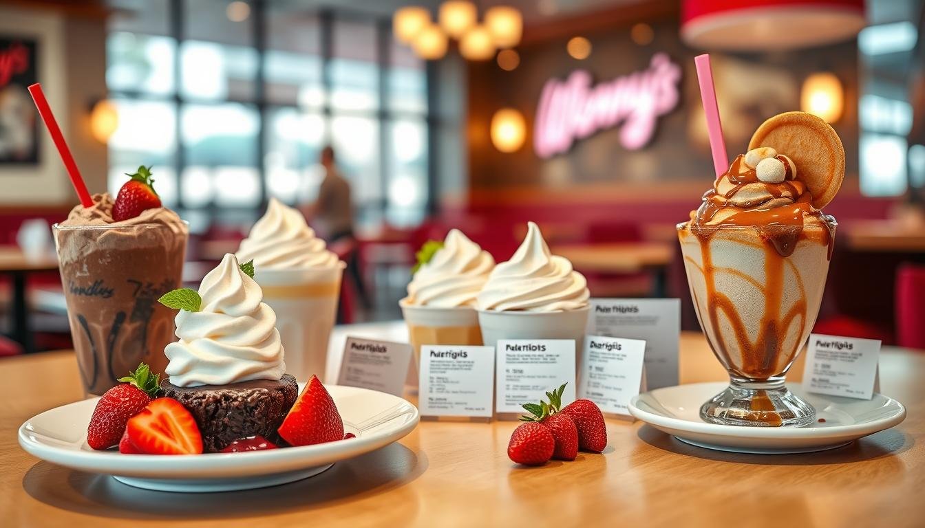 Wendy's Dessert Menu