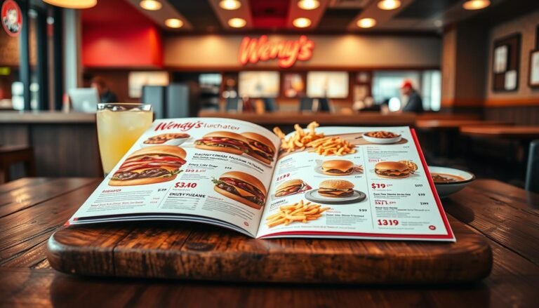 Wendy's Lunch Menu
