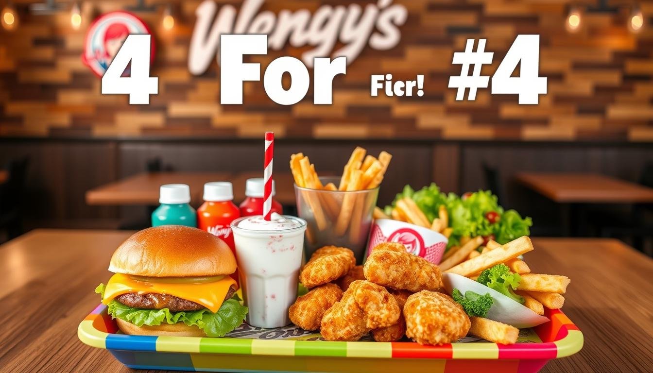 Wendy's Menu 4 For $4