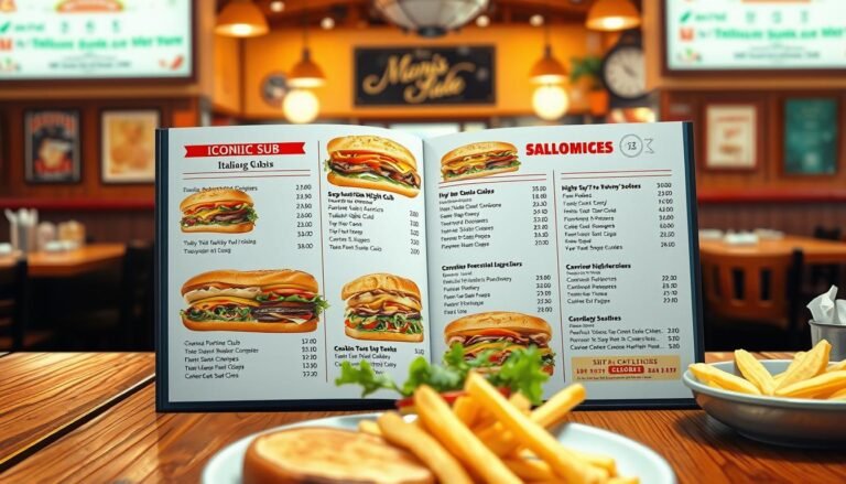 jimmy johns menu calories