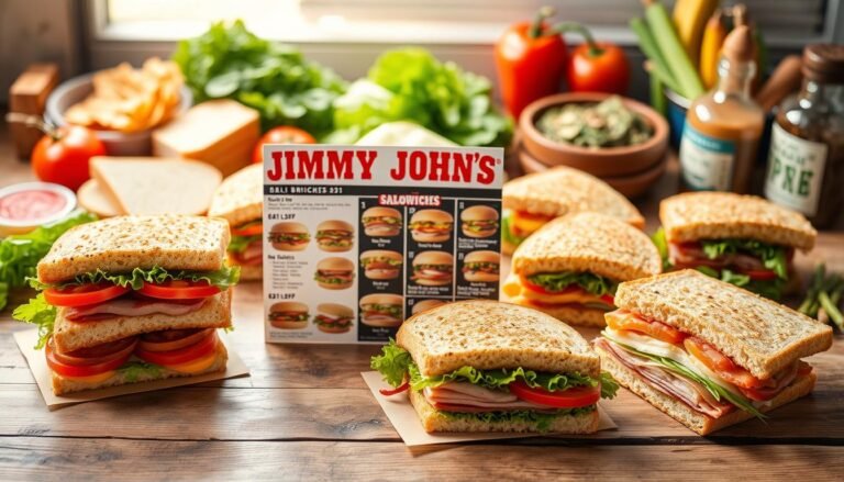 jimmy john's sandwich menu