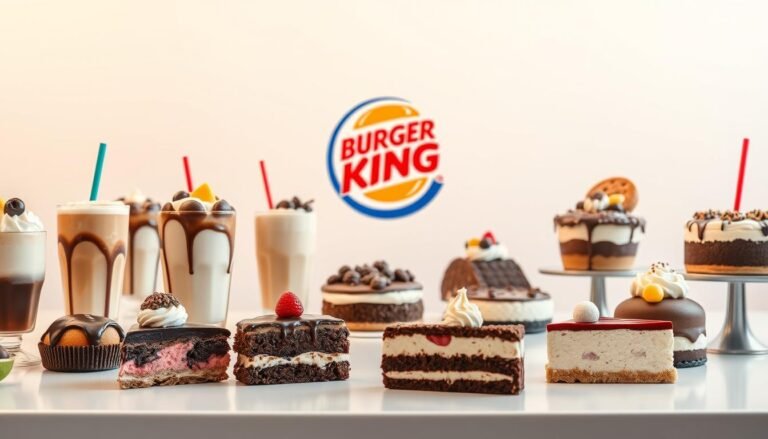 Burger King Dessert Menu