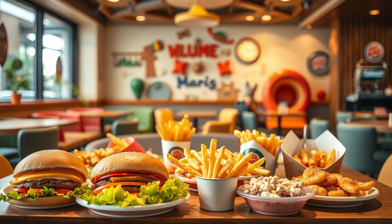 Burger King Kids Menu